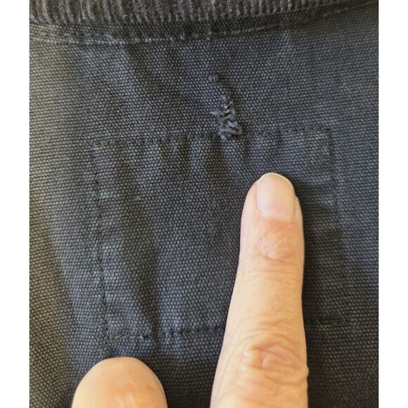 Vans 66/99 Geoff Rowley Sleeveless Denim Vest Black Size M Skater Multi Pocket - Picture 6 of 10